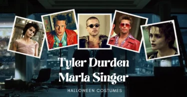 Marla Singer and Tyler Durden Costume From Fight Club For Halloween