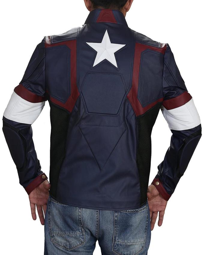 Avengers Age Of Ultron Captain America Jacket William Jacket
