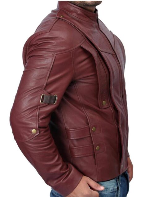Guardians of the Galaxy Chris Pratt Star Lord Leather Jacket