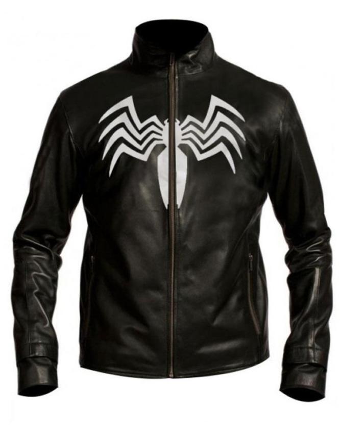 Eddie Brock Spider Man 3 Venom Logo Jacket - William Jacket