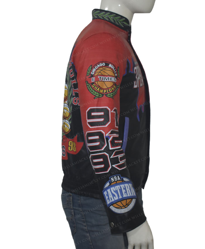 Chicago Bulls Leather Bomber Jacket Best Gift For Men And Women Fans
