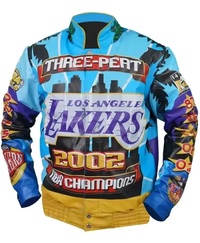 Three-Peat Los Angeles Lakers NBA Champions Jacket