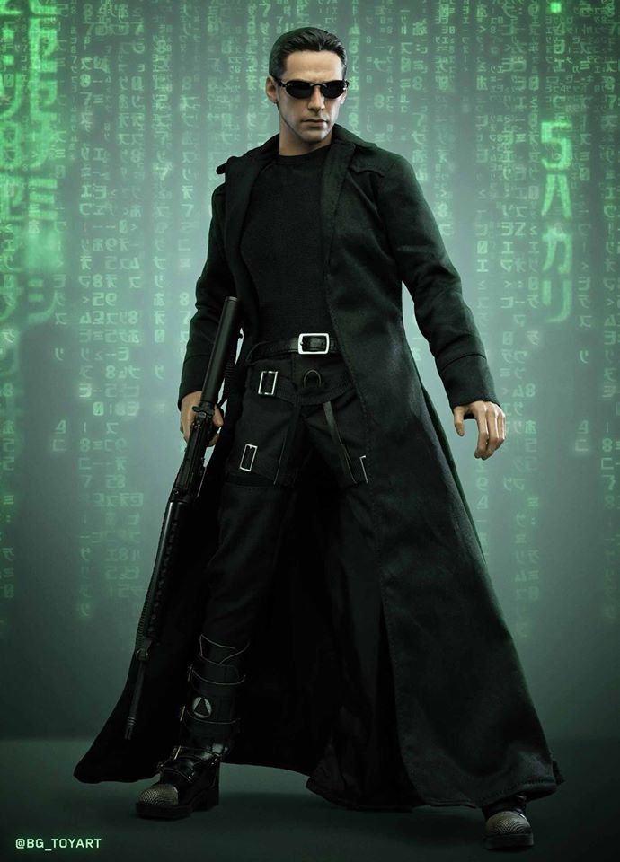 Leather Long Trench Coat Worn By Neo (Keanu Reeves) As Seen In The ...
