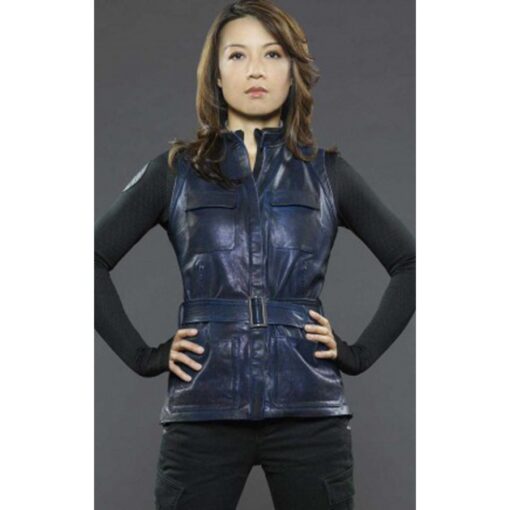 Agents of Shield Melinda May Blue Vest