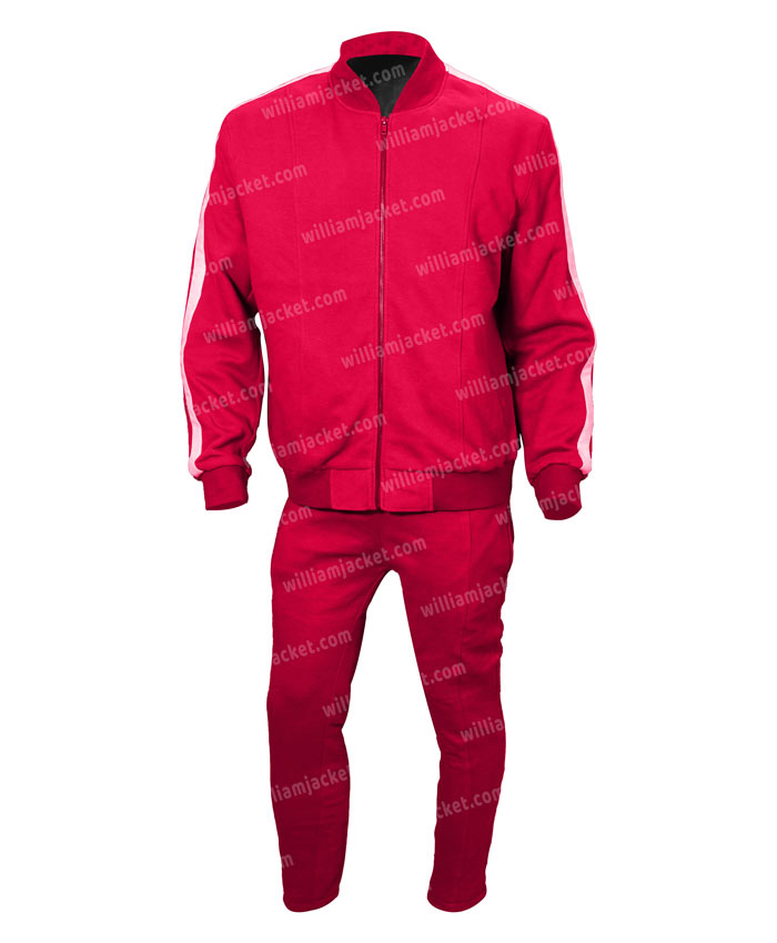Hawkeye Mafia Red Costume Tracksuit With Jacket