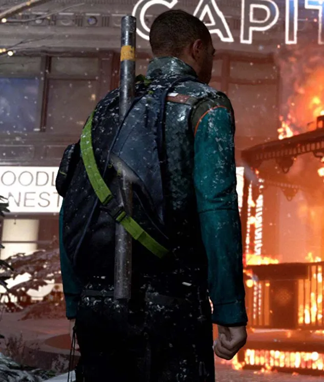 Video Game Detroit Become Human Markus Coat - Just American Jackets