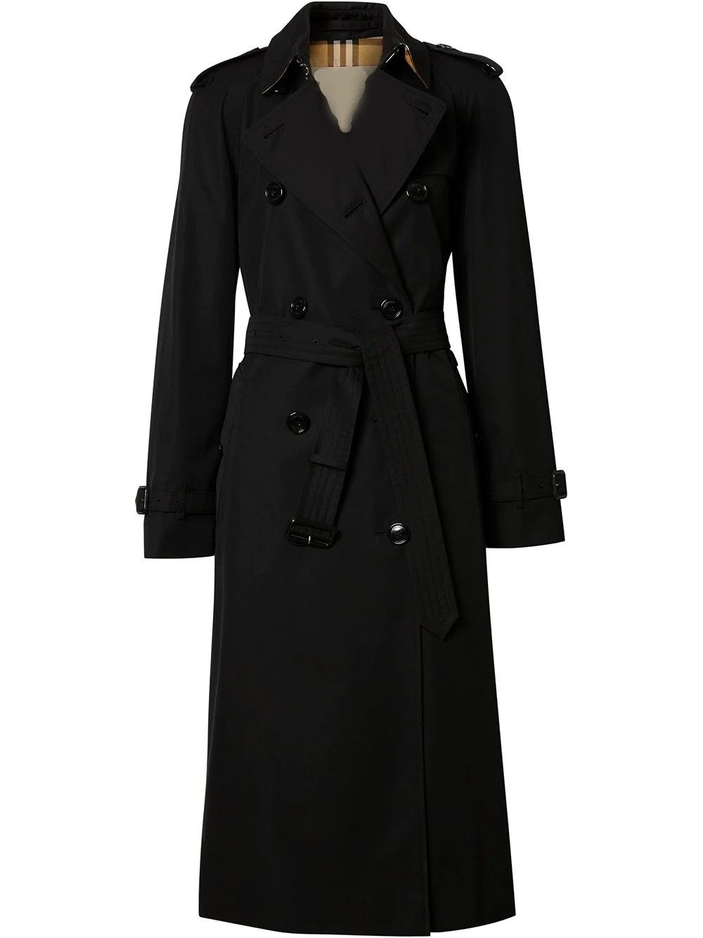 Inventing Anna Julia Garner Trench Black Coat - William Jacket
