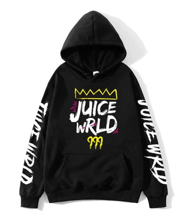 Juice Wrld Galaxy Hoodie - Black 2XL / Black