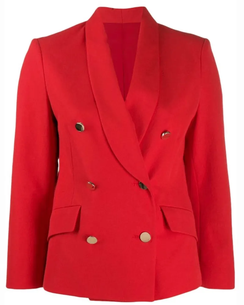 Cleo Wynonna Earp S04 Red Blazer Coat - William Jacket