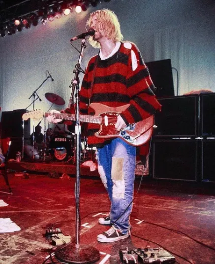 Kurt Cobain Red Sweater For Sale - William Jacket