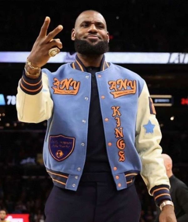 LeBron James NBA 2023 Varsity Jacket