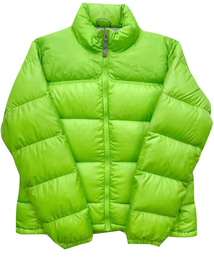 Lime Green Puffer Jacket For Sale - William Jacket