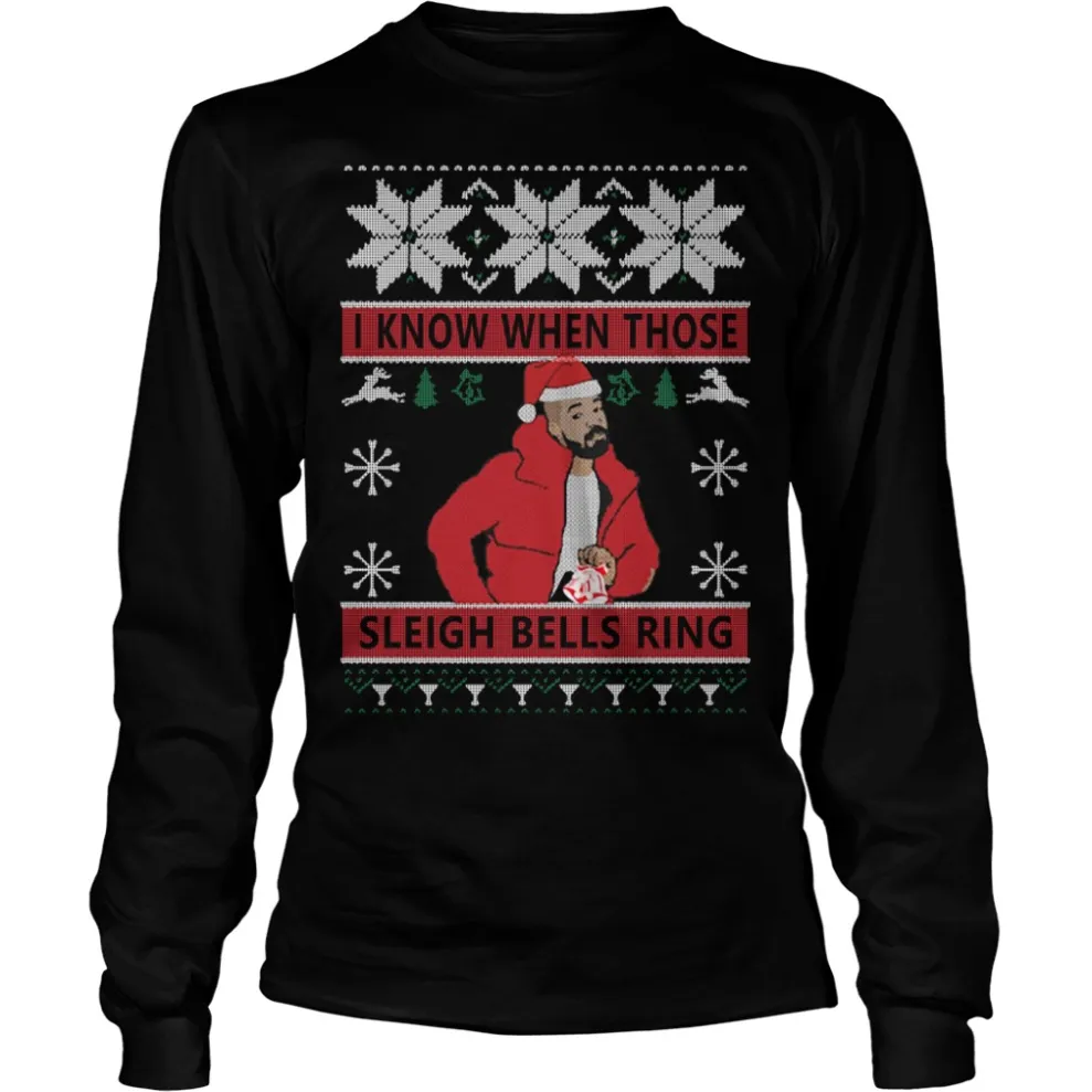 Drake Sleigh Bells Ring Sweater For Sale - William Jacket