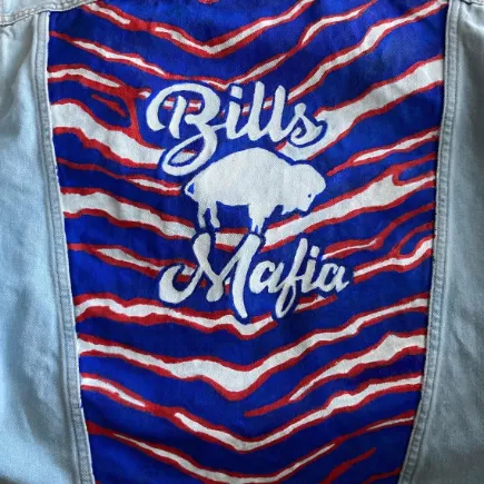 Where to find the blue Bills Mafia Jacket in this video? : r/buffalobills