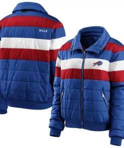 Billie NFL Buffalo Bills Full-Zip Puffer Jacket - William Jacket