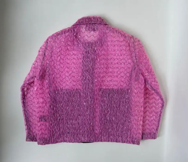 William Jacket Wednesday 2022 Enid Sinclair Pink Bubble Wrap Jacket