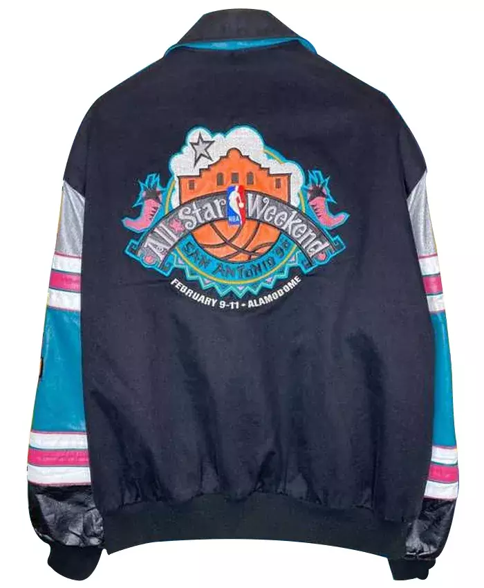 Vintage Jeff Hamilton NBA All Star 2002 Jacket For Sale