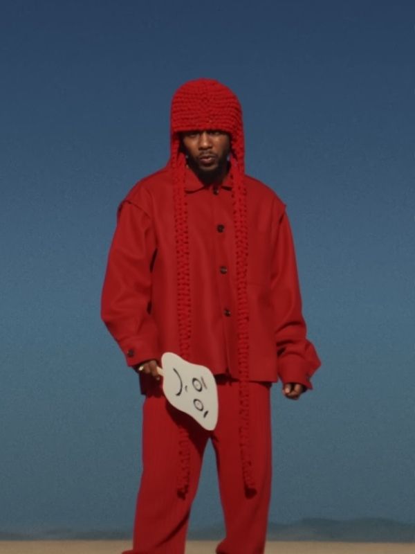 Kendrick Lamar Count Me Out Red Jacket - Celebrity Jackets