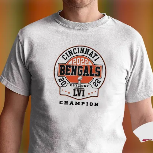 Cincinnati Bengals 2022 Super Bowl Champions Shirt - Trends Bedding