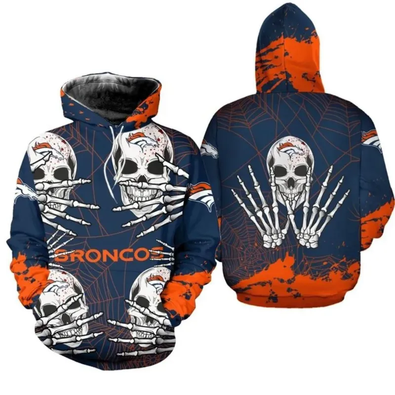 Denver Broncos Logo Football 3D Camo Hoodie Nfl 3D Sweatshirt - Best Seller  Shirts Design In Usa