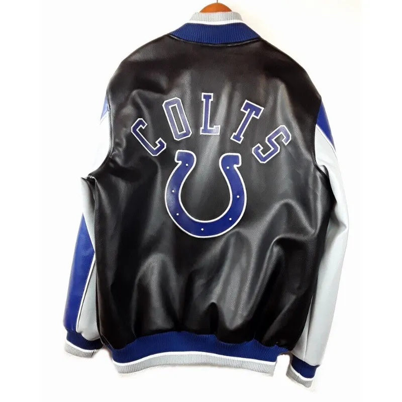 Colts Jacket, Brown Leather