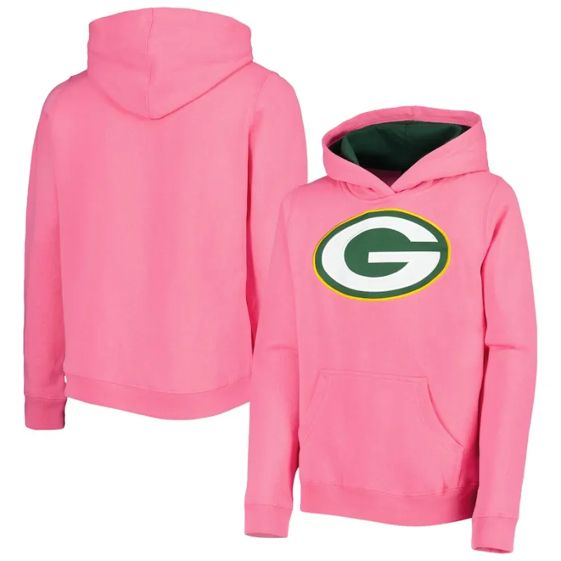 NFL Pink Green Bay Packers Hoodie - William Jacket