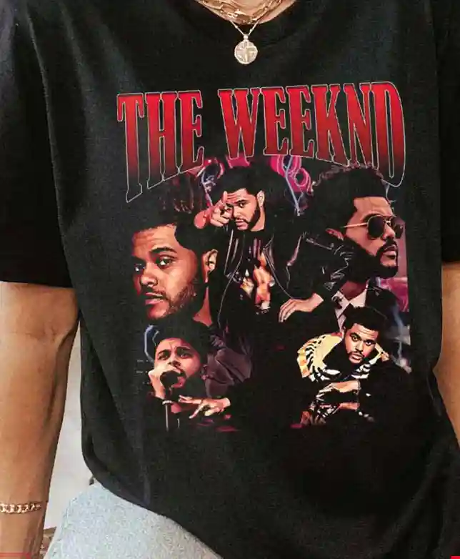 XO Hoodie The Weeknd (Black Print) - Custom City
