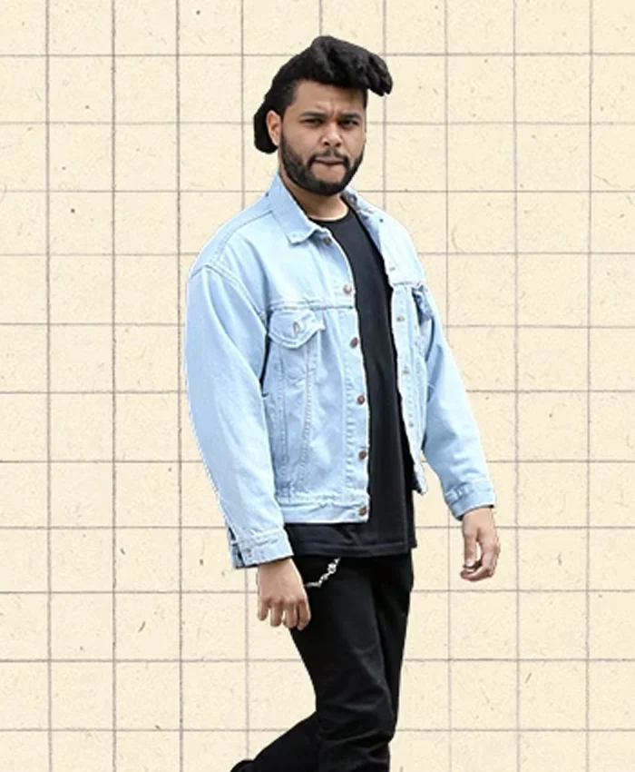 The Weeknd Denim Jacket For Sale - William Jacket
