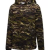 the weeknd camo hoodie front