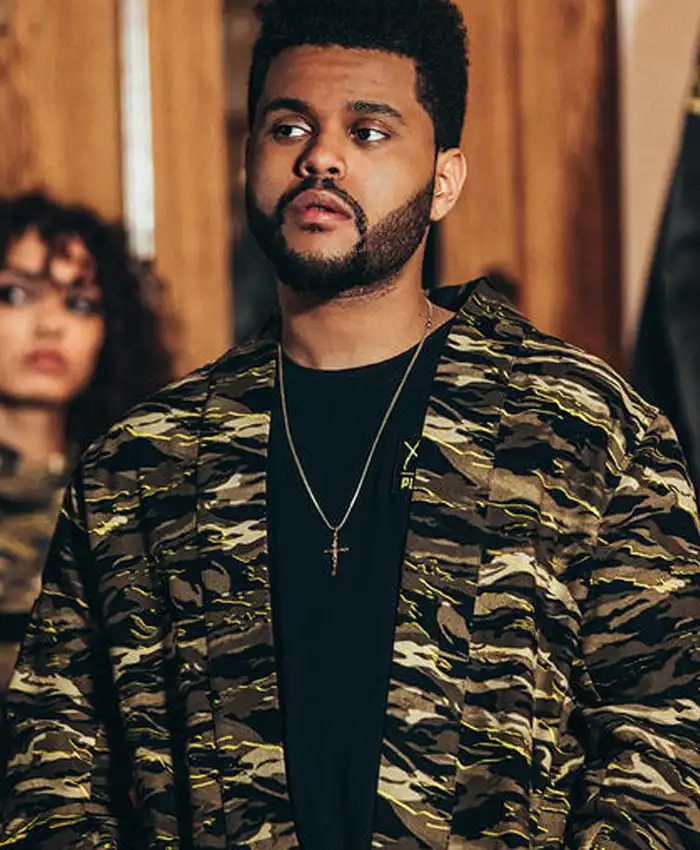 The Weeknd Camo Jacket For Sale - William Jacket