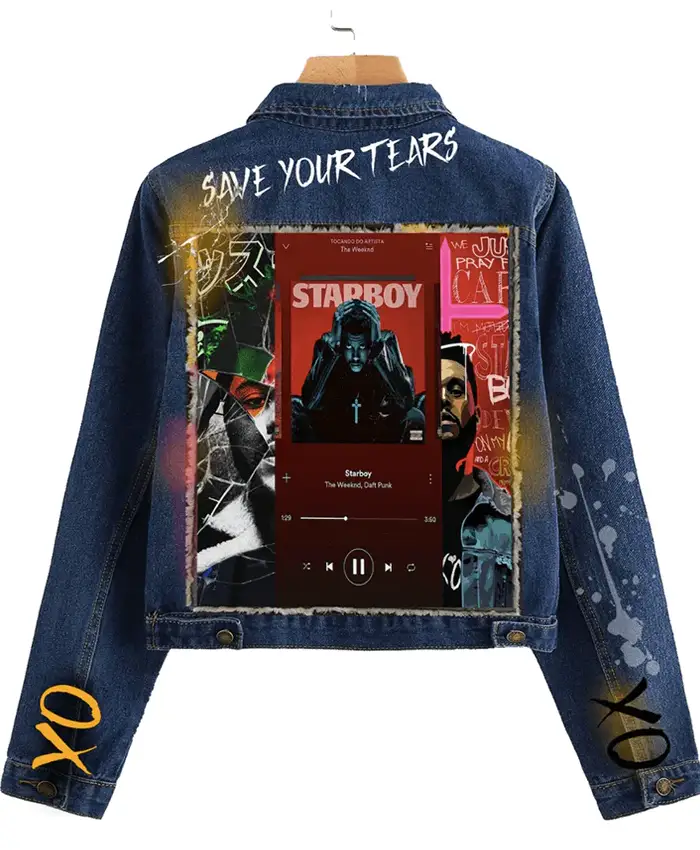 The Weeknd X Levi's Starboy Denim jacket - Large for Sale in