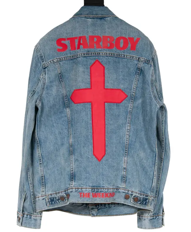 The Weeknd Starboy Jean Jacket For Sale - William Jacket
