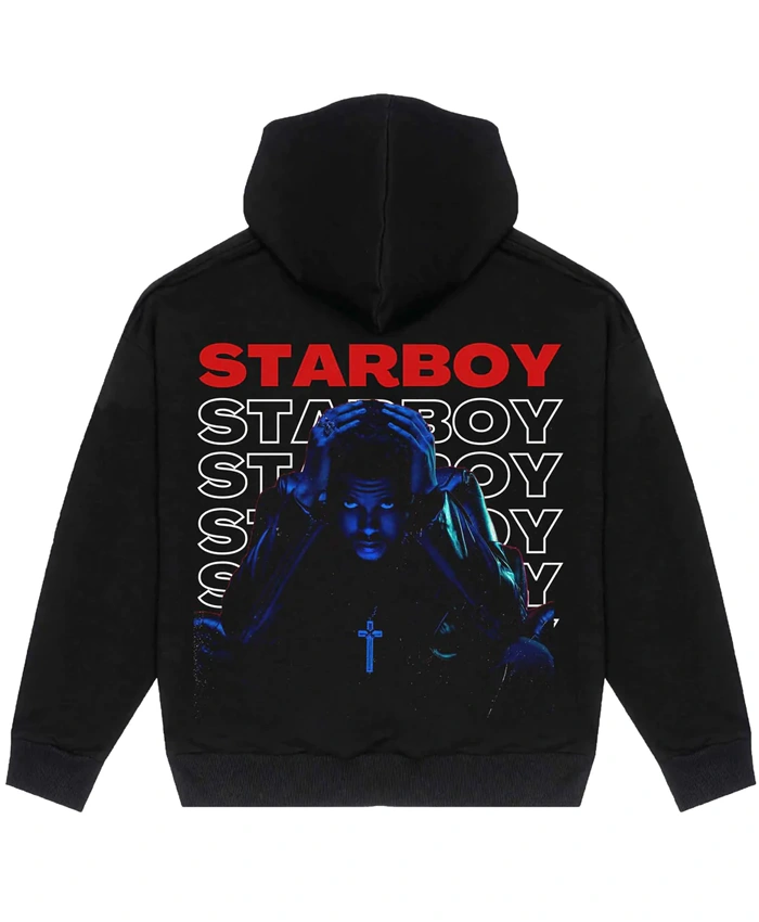 The Weeknd Hoodie Starboy Size Large