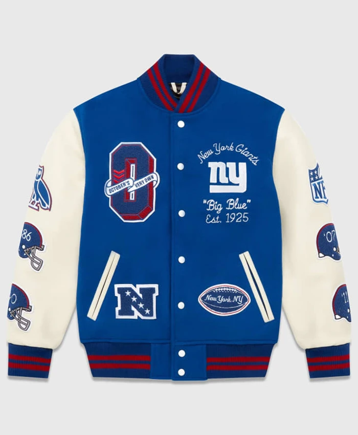 Drake OVO NFL Varsity Jackets For Sale - William Jacket