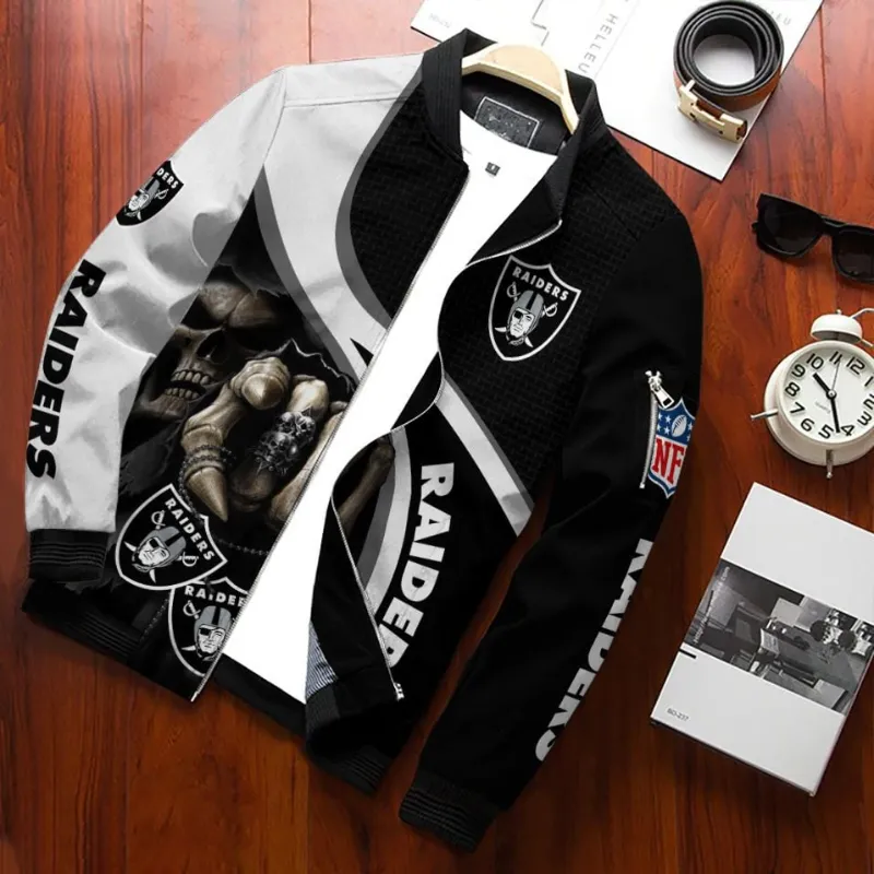 Las Vegas Raiders Letterman Varsity Jacket - Maker of Jacket