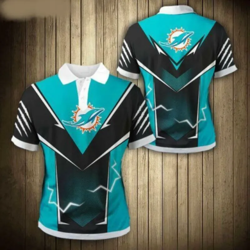 Miami Dolphins Polo Shirt For Men and Women - William Jacket