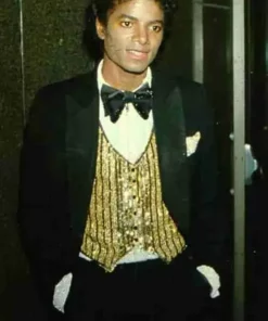 Michael Jackson Award Ceremony Vintage Black Blazer
