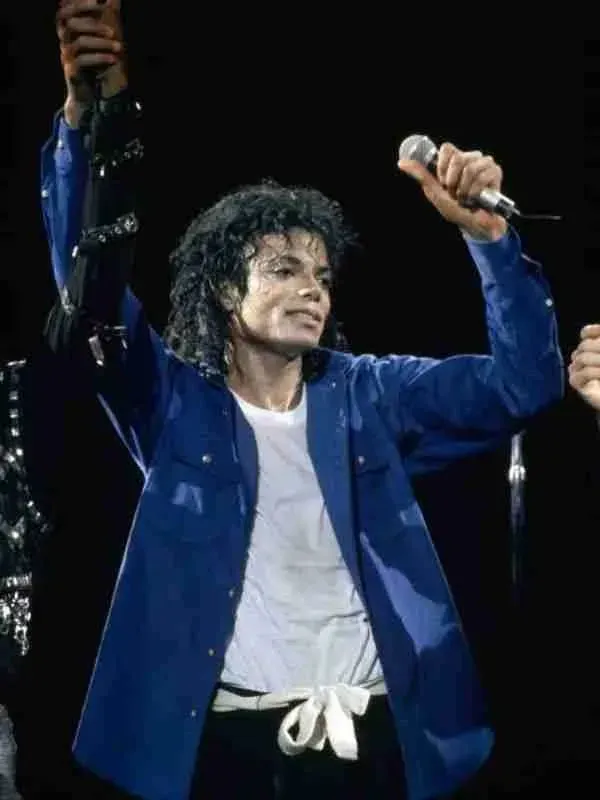 Michael Jackson Bad World Tour Blue Jacket - 1988