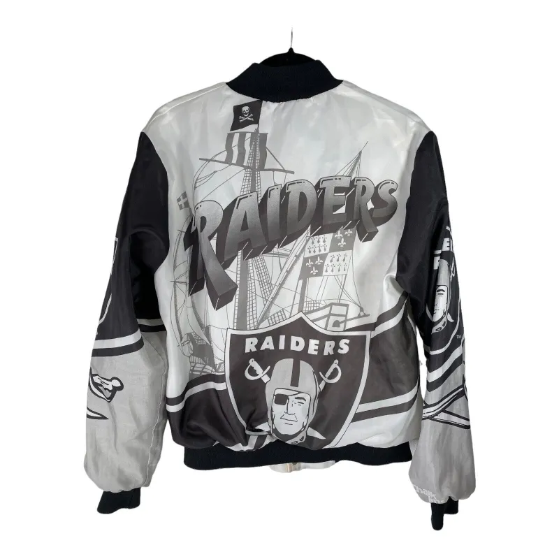 Chalk Line Las Vegas Raiders Saw Blade Quilted Puffer Jacket