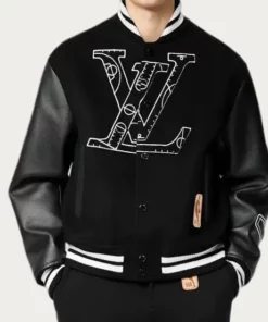 Chains Camo Varsity Jacket - Ready-to-Wear 1A7X1S