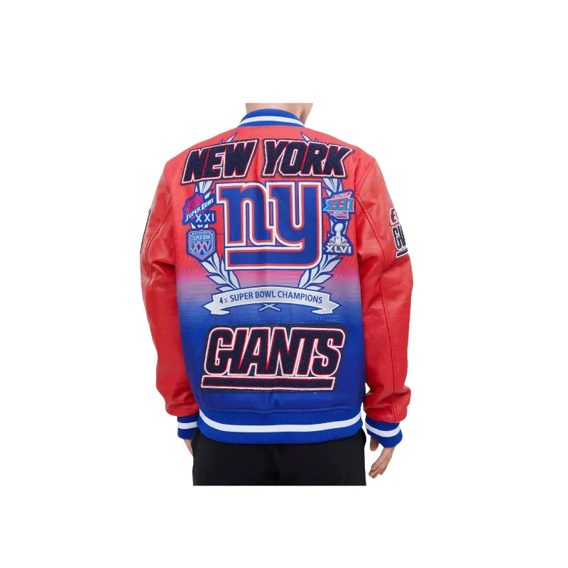 NFL New York Giants Championship Jacket - William Jacket