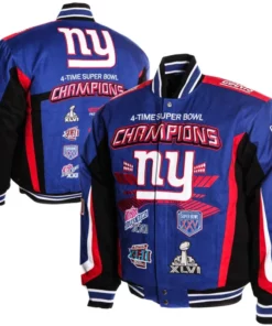 New York Giants Hawaiian Shirt - William Jacket