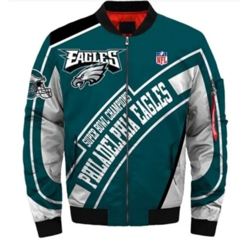 Philadelphia Eagles Throwback Jacket - William Jacket