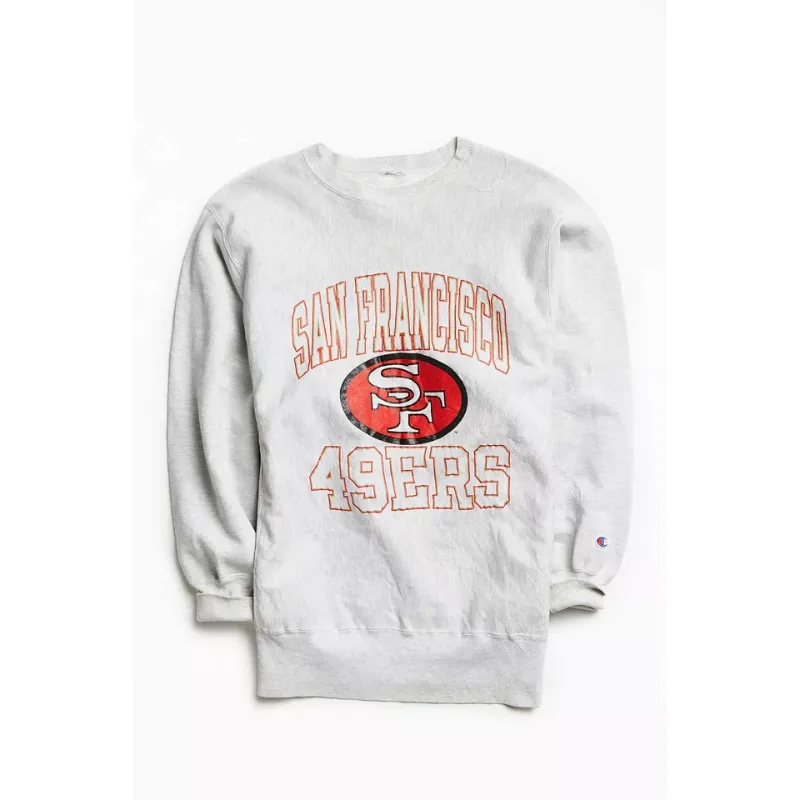 San Francisco 49ers Crewneck Sweatshirt - William Jacket