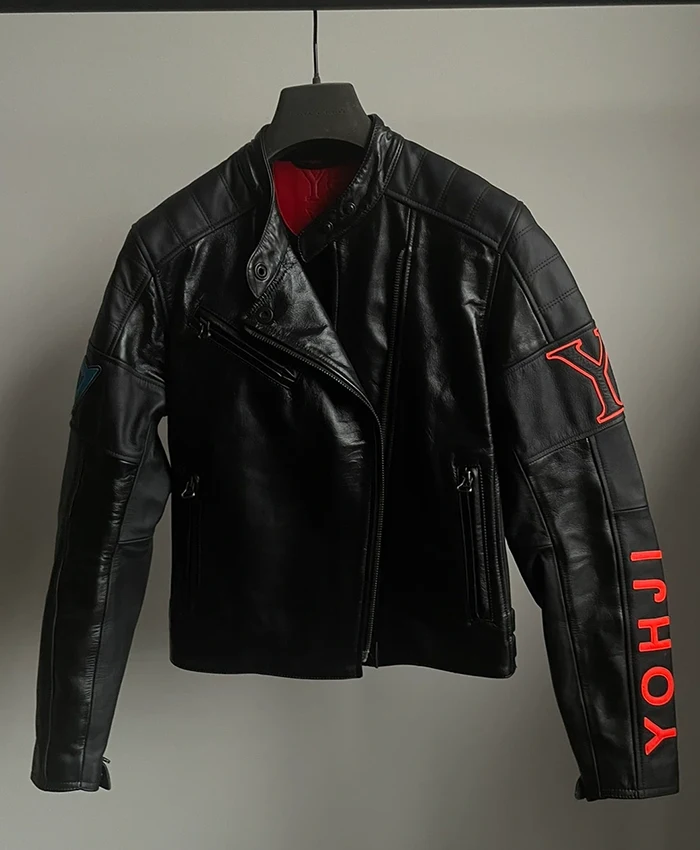 Yohji Yamamoto Power Speed Biker Jacket For Sale