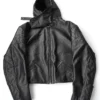 Yohji Yamamoto Real Leather Hooded Jacket