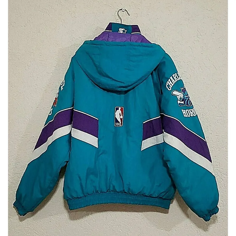 90s Charlotte Hornets Sweatshirt - Men's Medium, Women's Large