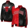 Chicago Bulls Satin Starter Varsity Jacket