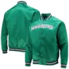 Dallas Mavericks Green Throwback Jacket