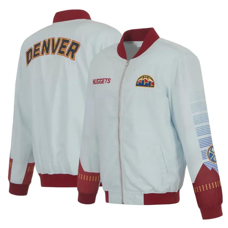Denver Nuggets Bomber Jacket - William Jacket